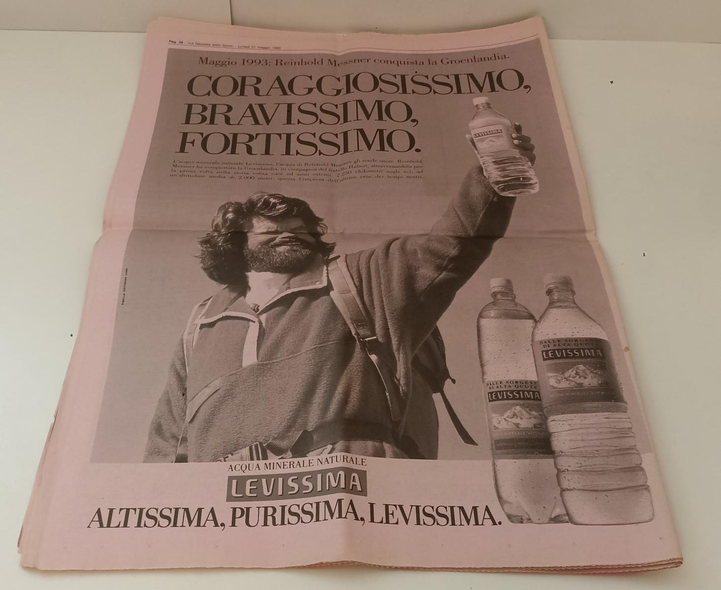 LC- GAZZETTA dello SPORT 31 MAGGIO 1993 GIOIA MILAN SCUDETTO NUMERO 13 - RVSa229