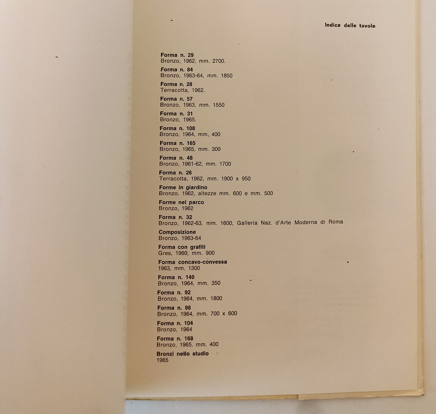LT- GHENO CATALOGO OPERE - EDIZIONI DELL'ATENEO QUADERNI D'ARTE- 1965- B- XFS165
