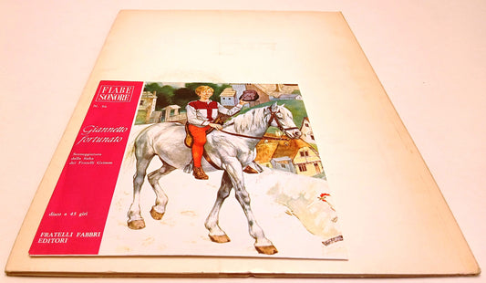 LB- FIABE SONORE N.56 GIANNETTO FORTUNATO + disco 45 giri - FABBRI - RVSa755