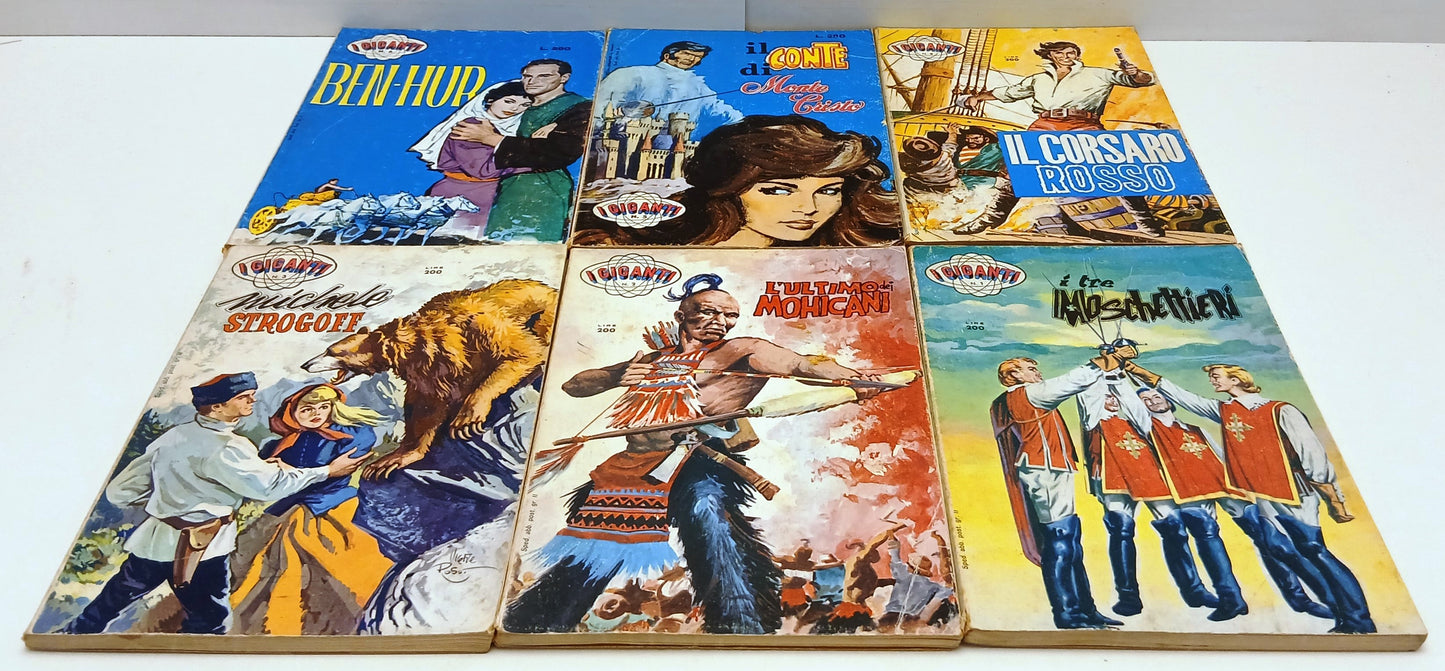 FZ- I GIGANTI 1/6 COMPLETA TRE MOSCHETTIERI -- FRATELLI SPADA- 1968- B- H25