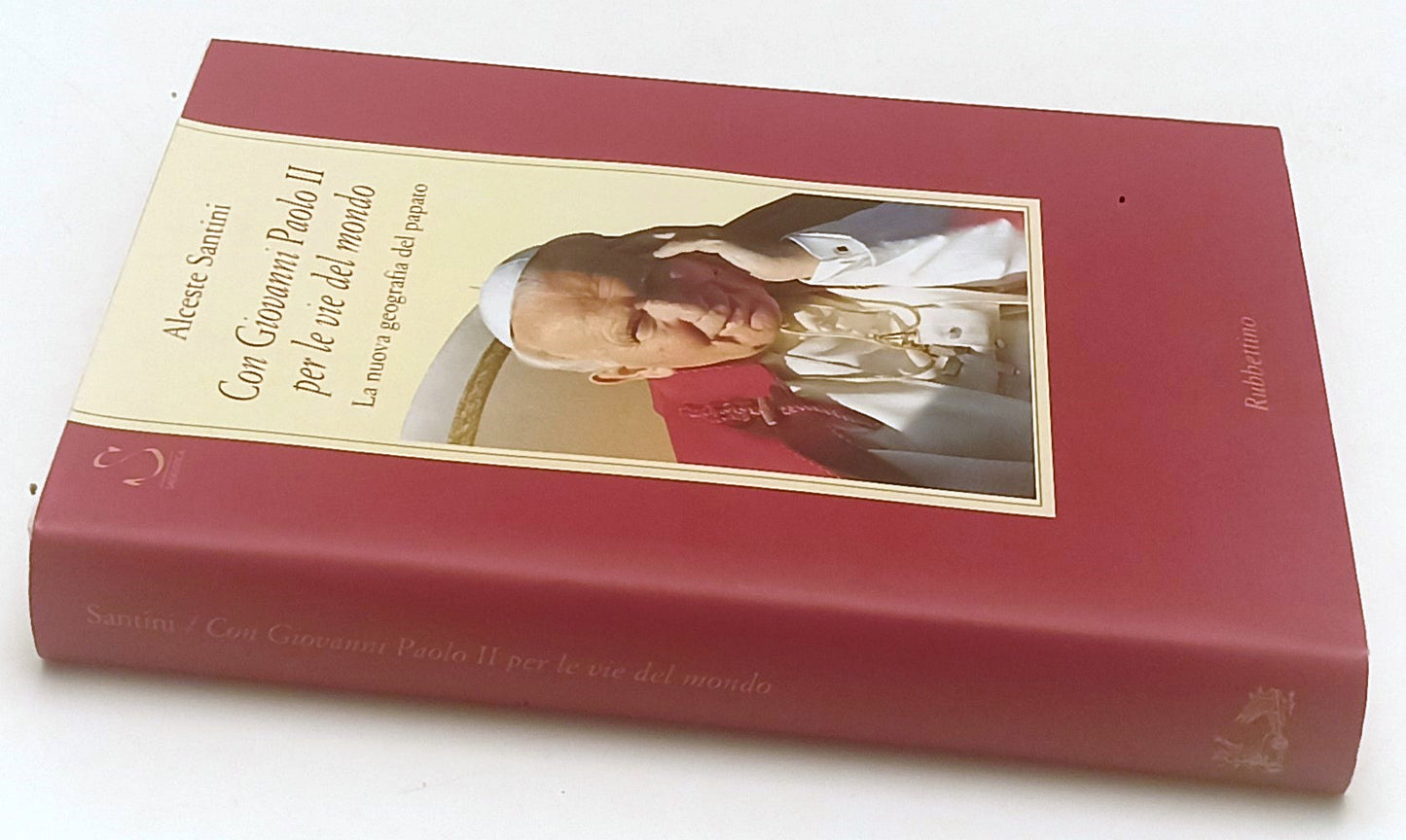LD- CON GIOVANNI PAOLO II PER LE VIE DEL MONDO - SANTINI- RUBBETTINO- 2000- ZFS9