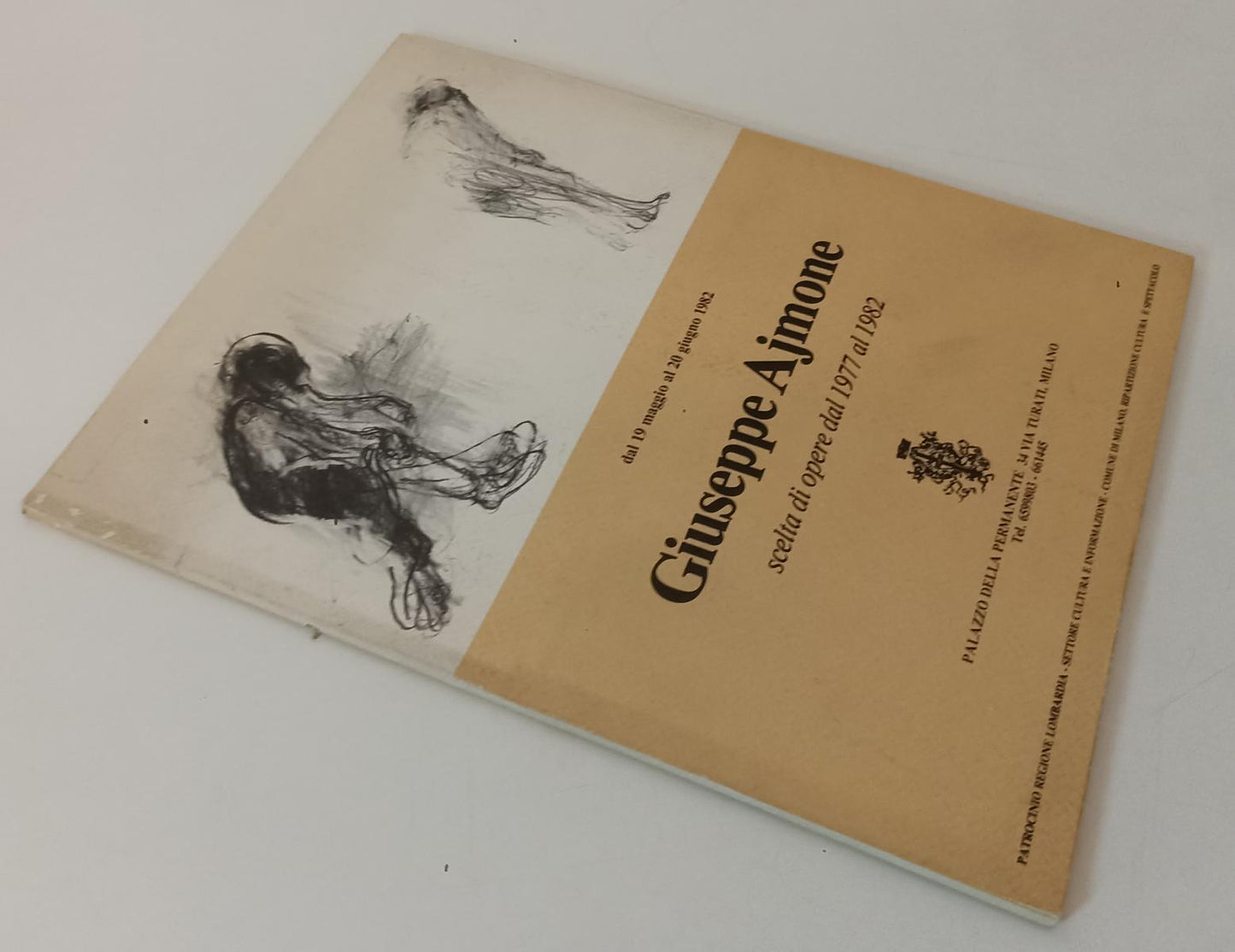 LT- GIUSEPPE AJMONE SCELTA DI OPERE DAL 1977 AL 1982 CATALOGO MOSTRA - XFS169