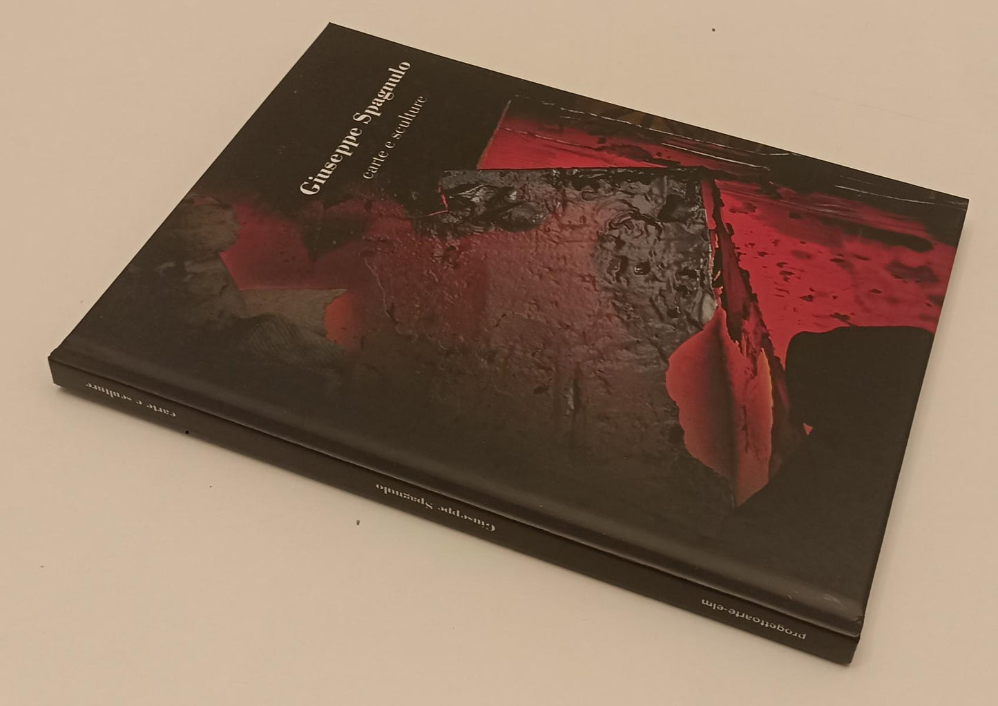 LT- GIUSEPPE SPAGNUOLO CARTE E SCULTURE- PEGORARO- PROGETTOARTE- 2008- C- XFS172