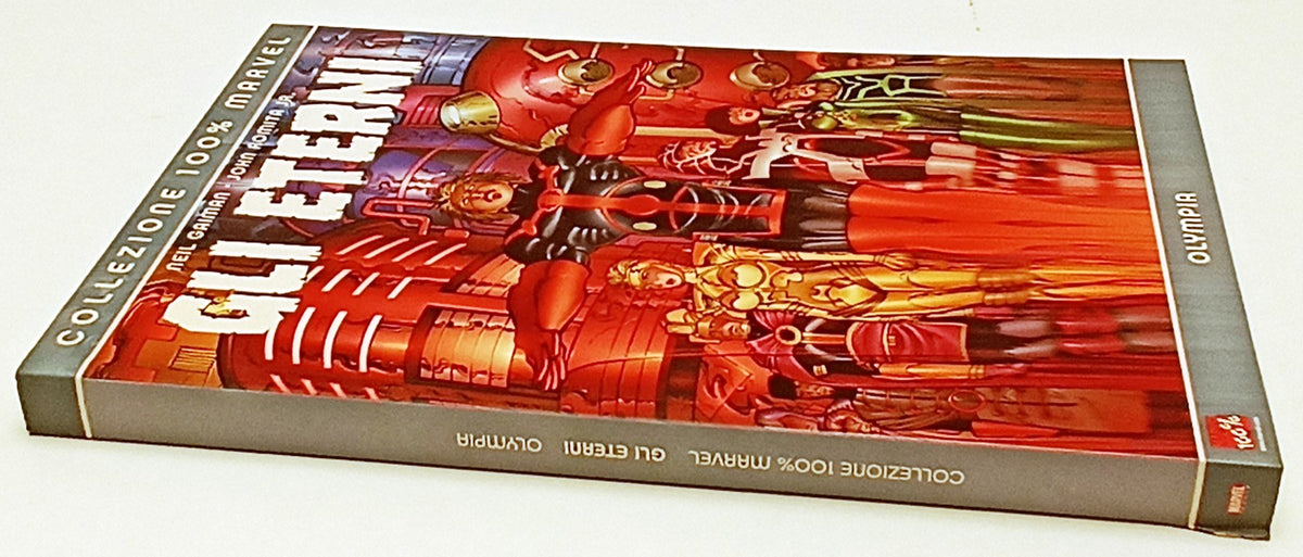 FV- COLLEZIONE 100% MARVEL GLI ETERNI OLYMPIA- GAIMAN ROMITA Jr.- PANINI- B- F25