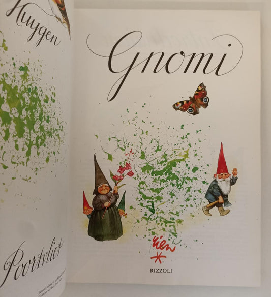LB- GNOMI GNOMO DELLA FORESTA ILLUSTRATO - POORTVLIET - RIZZOLI - CS- YFS281