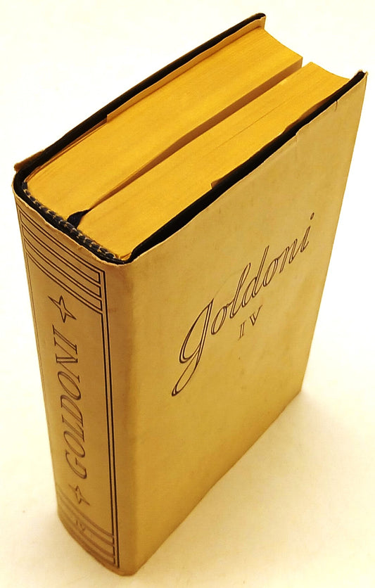 LN- CARLO GOLDONI IV TUTTE LE OPERE - I CLASSICI MONDADORI - CS - XFS