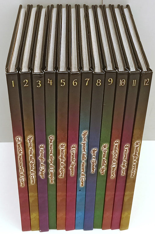 LB- GORMITI VOLUMI 1/12 LIBRI STORIE GIOCHI QUIZ-- CORRIERE SERA--- 2007- C- F25