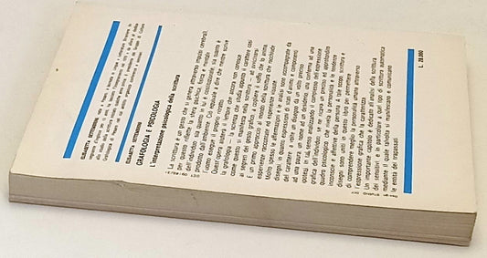 LZ- GRAFOLOGIA E PSICOLOGIA- ELISABETTA SETTEMBRINI- MEDITERRANEE- 1987-B-ZFS166