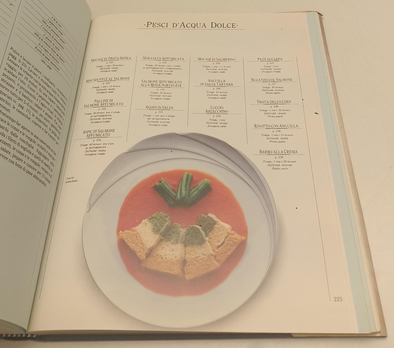 LK- IL GRANDE LIBRO DEL PESCE- BONOMO- MONDADORI- ILLUSTRATI-- 1989- CS- YFS678