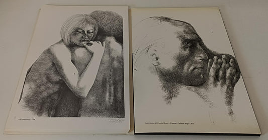 LT- EMILIO GRECO OPERA GRAFICA -- DIZIONE PALAZZETTO ALAMANNI ---- B - XFS168