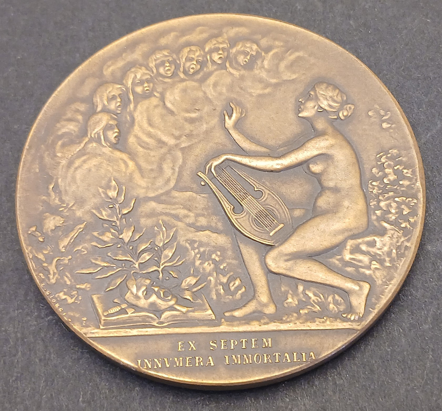 CB- MEDAGLIA GIUSEPPE VERDI EX SEPTEM INNUMERA IMMORTALIA - GTTS141