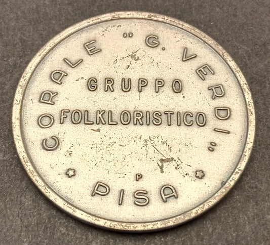 CB- MEDAGLIA CORALE G. VERDI GRUPPO FOLKLORISTICO PISA - GTTS144