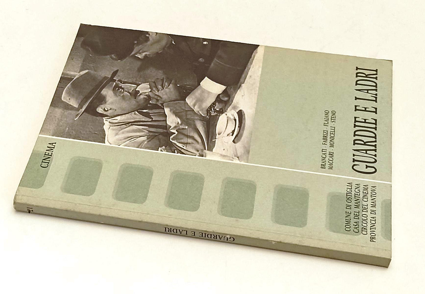 LW- GUARDIE E LADRI - FABRIZI MONICELLI- CASA MANTEGNA- CINEMA-- 1992- B- YFS963