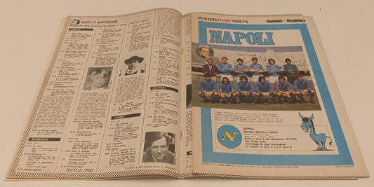 LC- RIVISTA GUERIN SPORTIVO N.13 1979 EXTRA - POSTER STORY NAPOLI - RVSa548