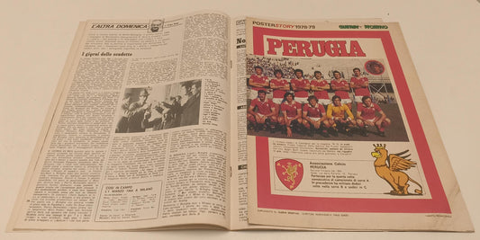 LC- RIVISTA GUERIN SPORTIVO N.18 1979 EXTRA - POSTER STORY PERUGIA - RVSa549