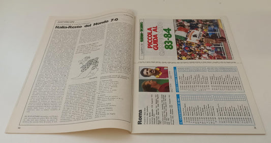 LC- RIVISTA GUERIN SPORTIVO N.36 1983 MAXI POSTER LUDO COECK - RVSa217