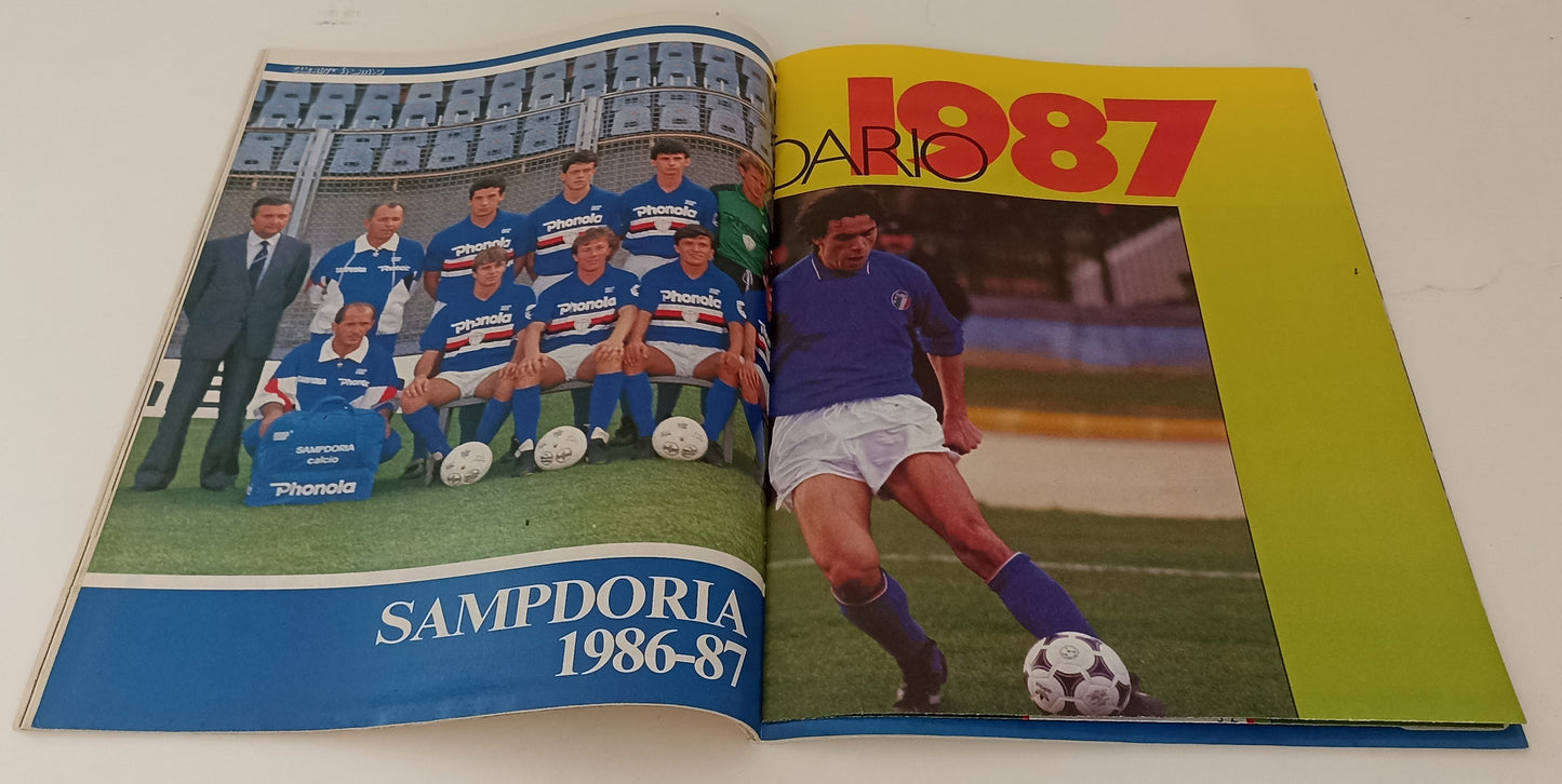 LC- RIVISTA GUERIN SPORTIVO N.52 1987 POSTER CALENDARIO LO SPORT - S- RVSa154