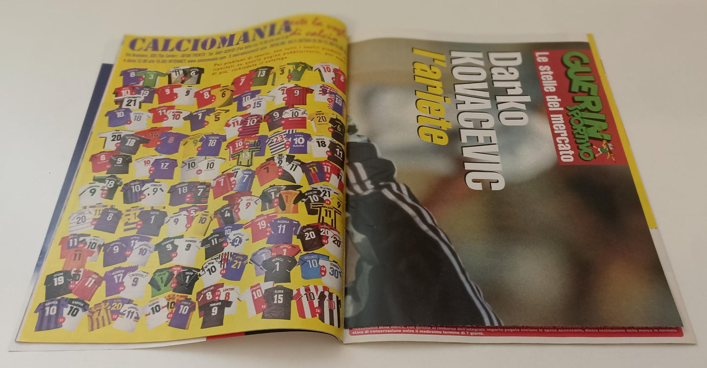 LC- RIVISTA GUERIN SPORTIVO N.26 1999 POSTER STORY KOVACEVIC VENTOLA - RVSa215
