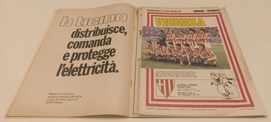 LC- RIVISTA GUERIN SPORTIVO N.1 1979 - POSTER STORY VICENZA - RVSa550
