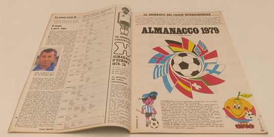 LC- RIVISTA GUERIN SPORTIVO N.35 1979 ULTIMO INSERTO ALMANACCO D'EUROPA- RVSa545