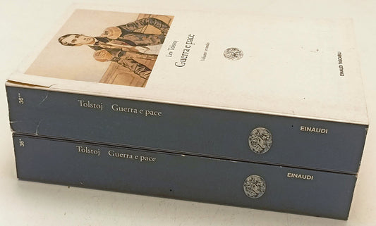 LN- GUERRA E PACE 2 VOLUMI - LEV TOLSTOJ - EINAUDI- TASCABILI CLASSICI--- B- XFS