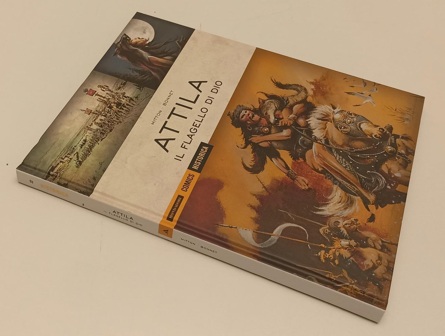 FV- HISTORICA N.22 ATTILA IL FLAGELLO DI DIO - MITTON- MONDADORI COMICS-- C- B24