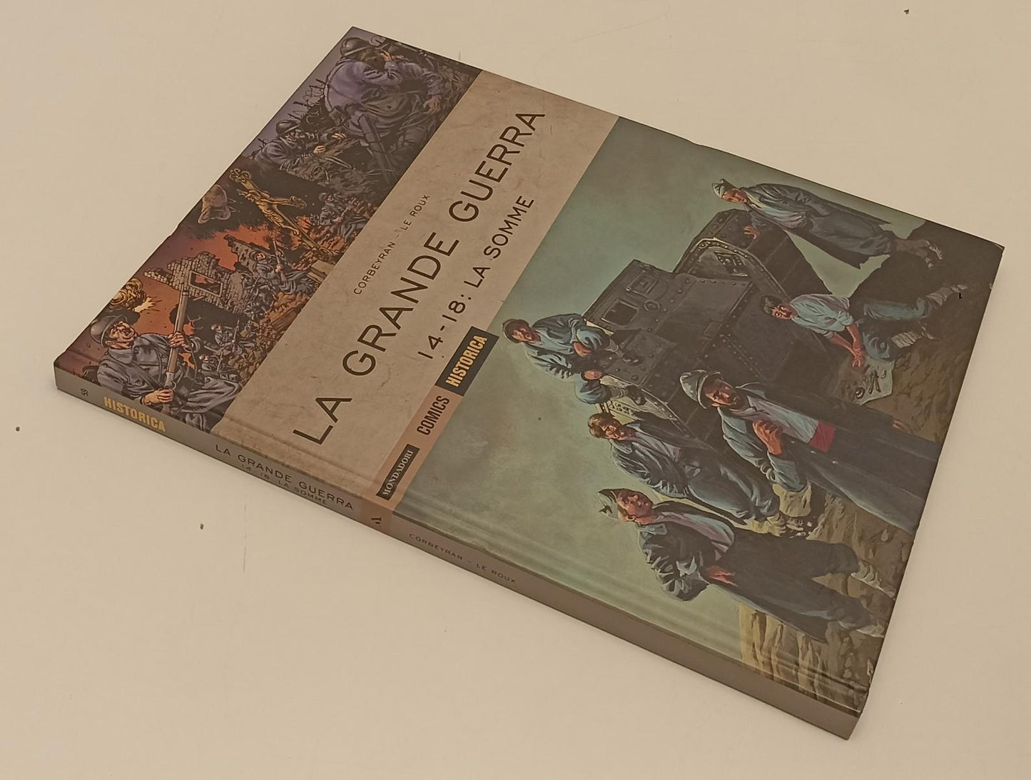 FV- HISTORICA N.59 LA GRANDE GUERRA 14-18 LA SOMME -- MONDADORI COMICS -- C- B24