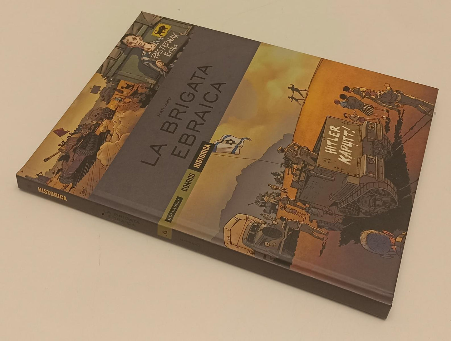 FV- HISTORICA N.75 LA BRIGATA EBRAICA - MARVANO - MONDADORI COMICS -- C - B24
