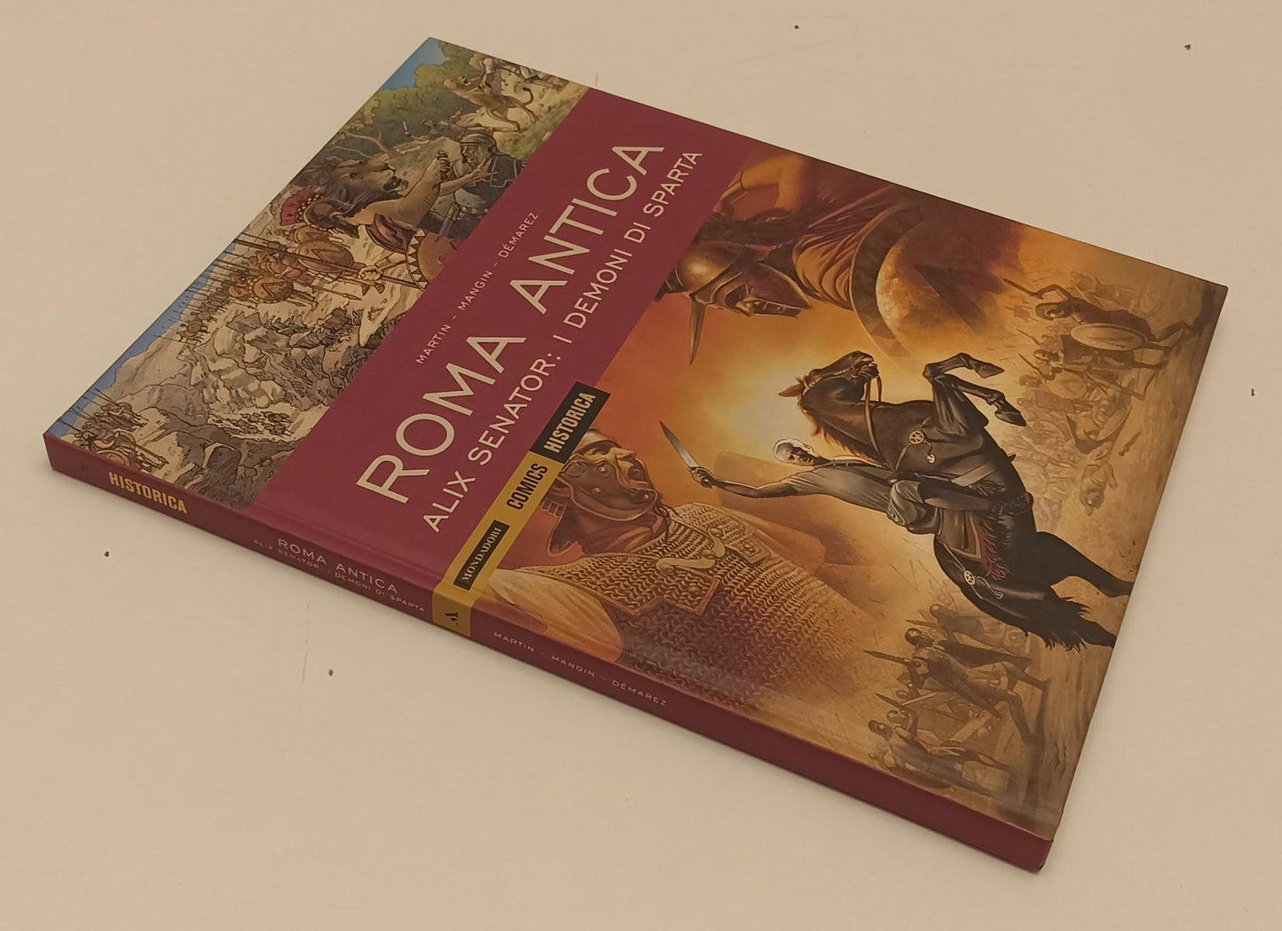 FV- HISTORICA N.76 ROMA ANTICA ALIX SENATOR DEMONI DI SPARTA - MONDADORI COMICS- C- B24
