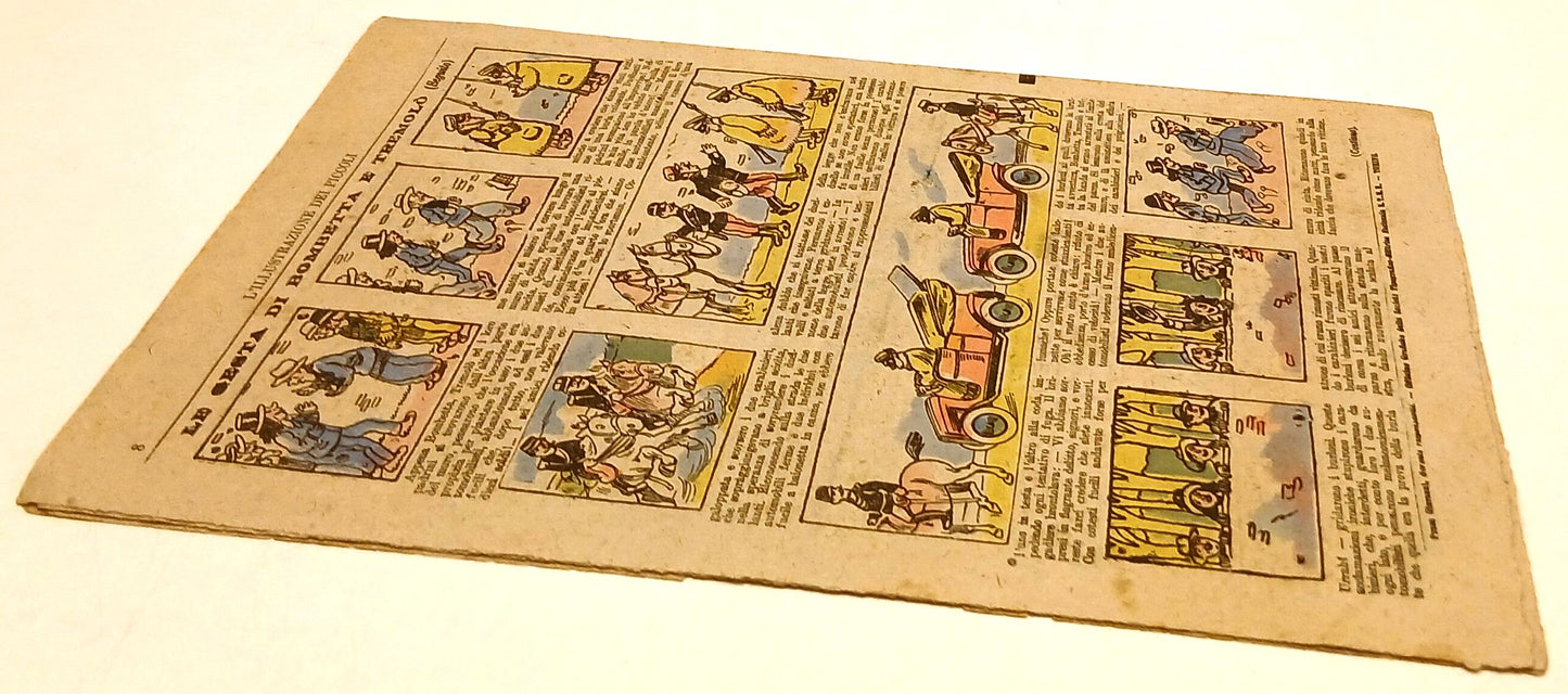 LR- L'ILLUSTRAZIONE DEI PICCOLI N.248 ANNO VI 23 FEBBRAIO 1919- ONESIMO- RVSa801