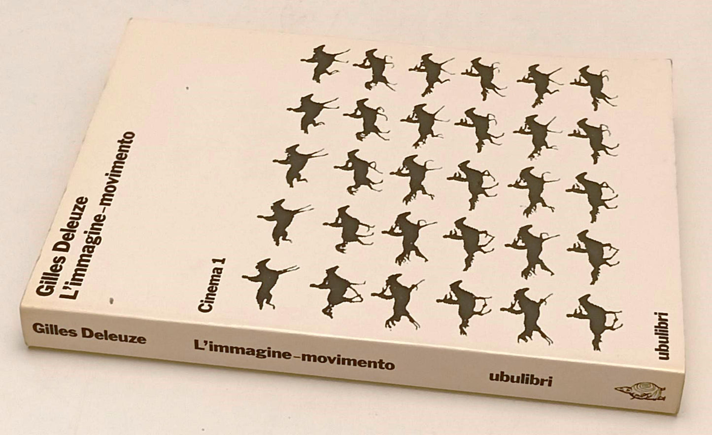 LW- L'IMMAGINE MOVIMENTO - GILLES DELEUZE - UBULIBRI- CINEMA 1-- 1984- B- YFS971