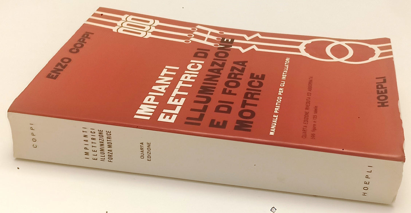 LZ- IMPIANTI ELETTRICI DI ILLUMINAZIONE E FORZA MOTRICE - COPPI- HOEPLI- YFS307