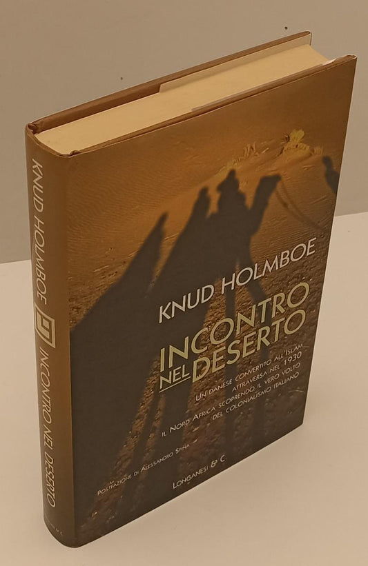 LN- INCONTRO NEL DESERTO - KNUD HOLMBOE - LONGANESI --- 2005 - CS - XFS179