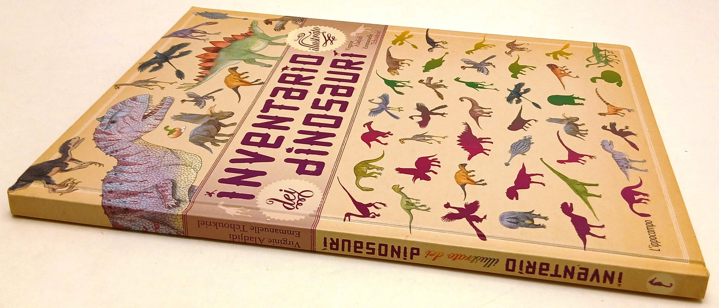 LB- INVENTARIO DEI DINOSAURI ILLUSTRATO- ALADJIDI TCHOUKRIEL- L'IPPOCAMPO-YFS909
