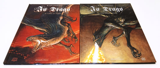 FV- IO DRAGO VOLUMI 1/2 CARTONATI - JUAN GIMENEZ - ALESSANDRO ED. -- C- Z25