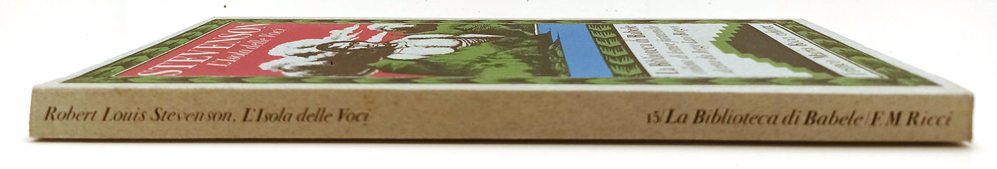 LN- L'ISOLA DELLE VOCI- STEVENSON - FRANCO MARIA RICCI - BIBLIOTECA BABELE- 1981