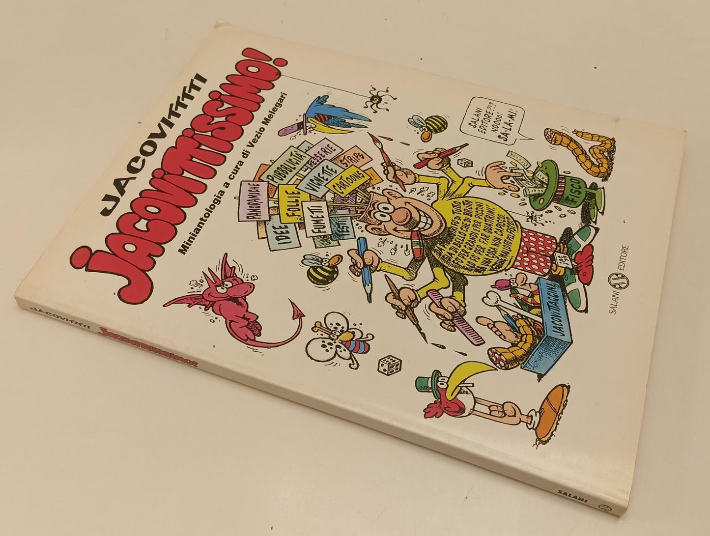 FC- JACOVITTISSIMO MINIANTOLOGIA- JACOVITTI VEZIO MELEGARI- SALANI- 1999- B- C24