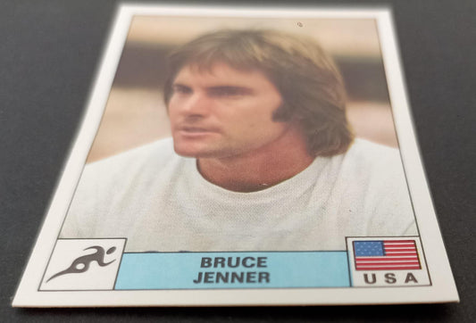 ATHLETICS CARD - PANINI - MONTREAL 1976 - BRUCE JENNER ROOKIE - #149 - MINT