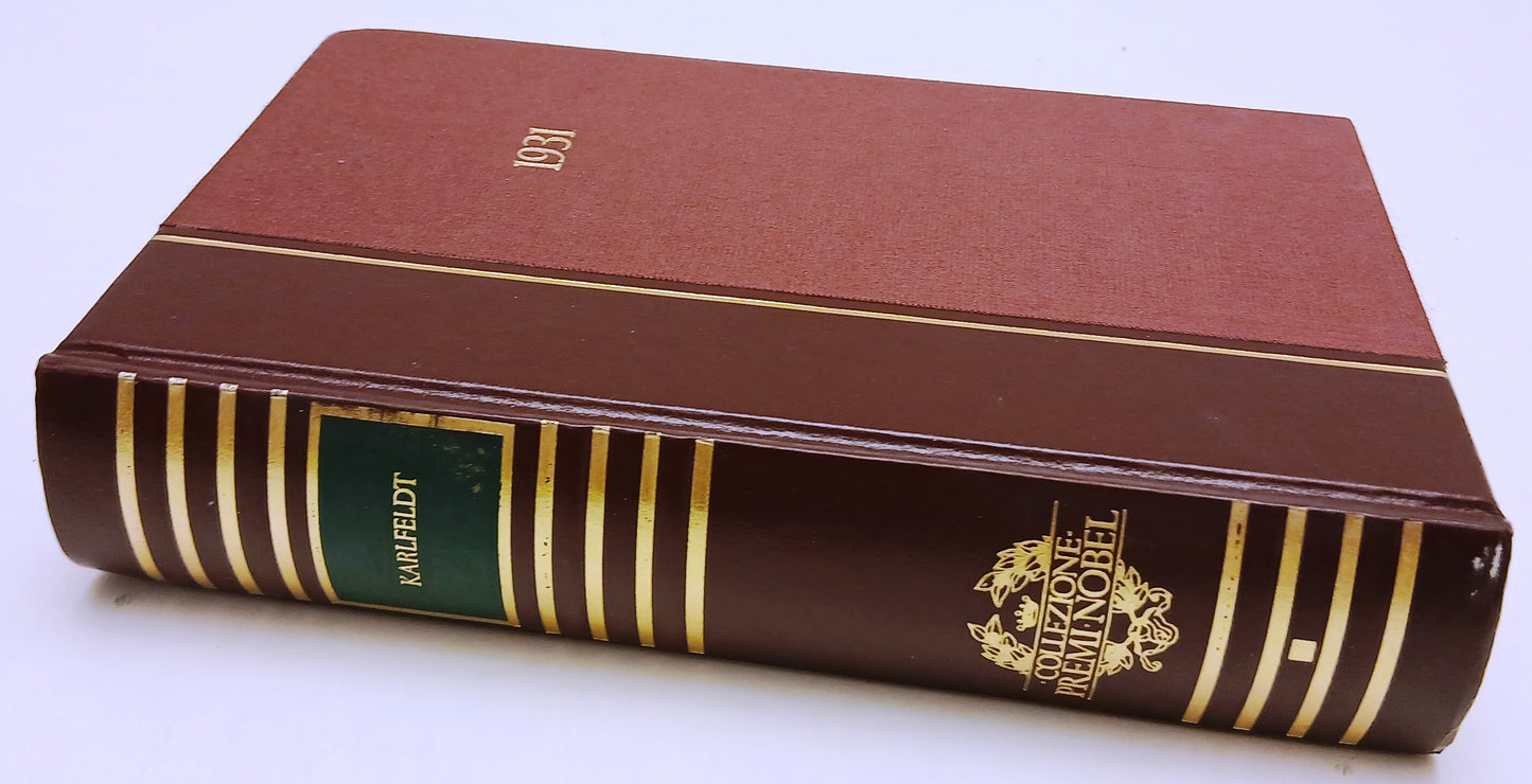 LN- COLLEZIONE PREMI NOBEL 1931 KARLFELDT EDIZIONE DI LUSSO- CDE- 1981- C- ZFS20