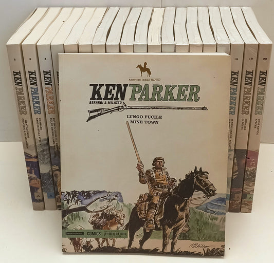 FV- KEN PARKER 1/50 COLLEZIONE COMPLETA - BERARDI MILAZZO- MONDADORI COMICS- D25