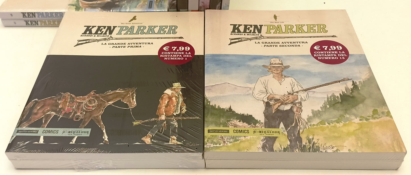 FV- KEN PARKER 1/50 COLLEZIONE COMPLETA - BERARDI MILAZZO- MONDADORI COMICS- D25