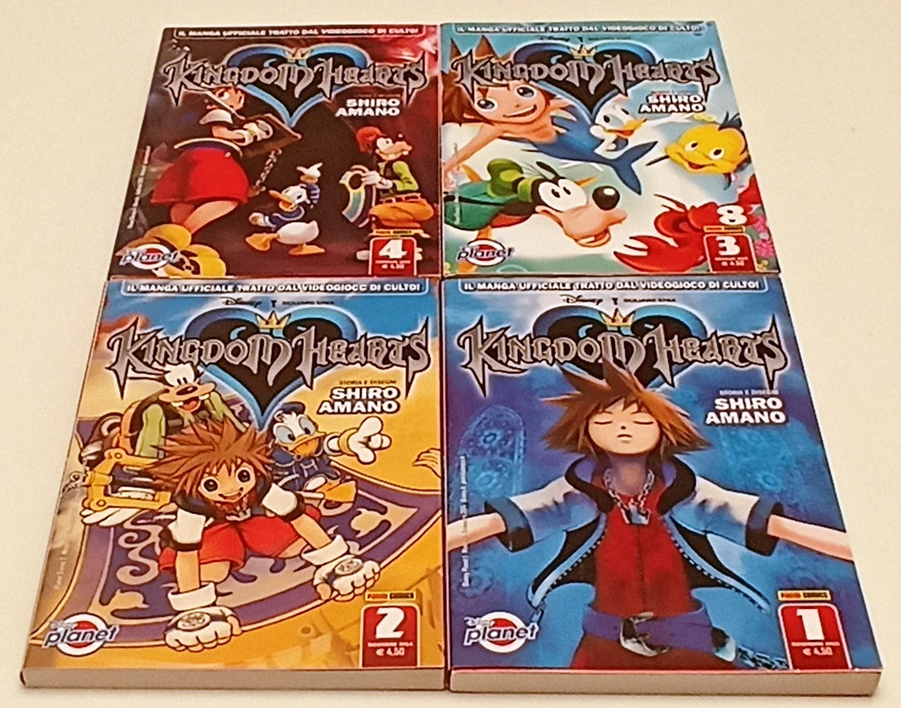 FD- KINGDOM HEARTS 1/4 serie COMPLETA -- DISNEY PLANET PANINI -- BS - F25