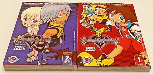 FD- KINGDOM HEARTS CHAIN OF MEMORIES 1/2 COMPLETA- DISNEY PLANET PANINI- BS- F25