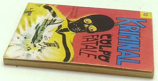 FN- KRIMINAL N.10 COLPO FATALE ORIGINALE -- CORNO - 1965 - B - A25