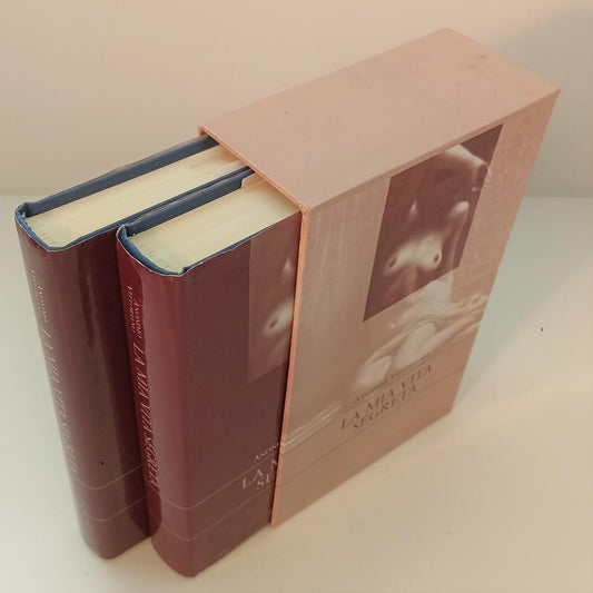 LX- LA MIA VITA SEGRETA COFANETTO 2 VOLUMI- ANONIMO VITTORIANO---- 2002- CS- XFS