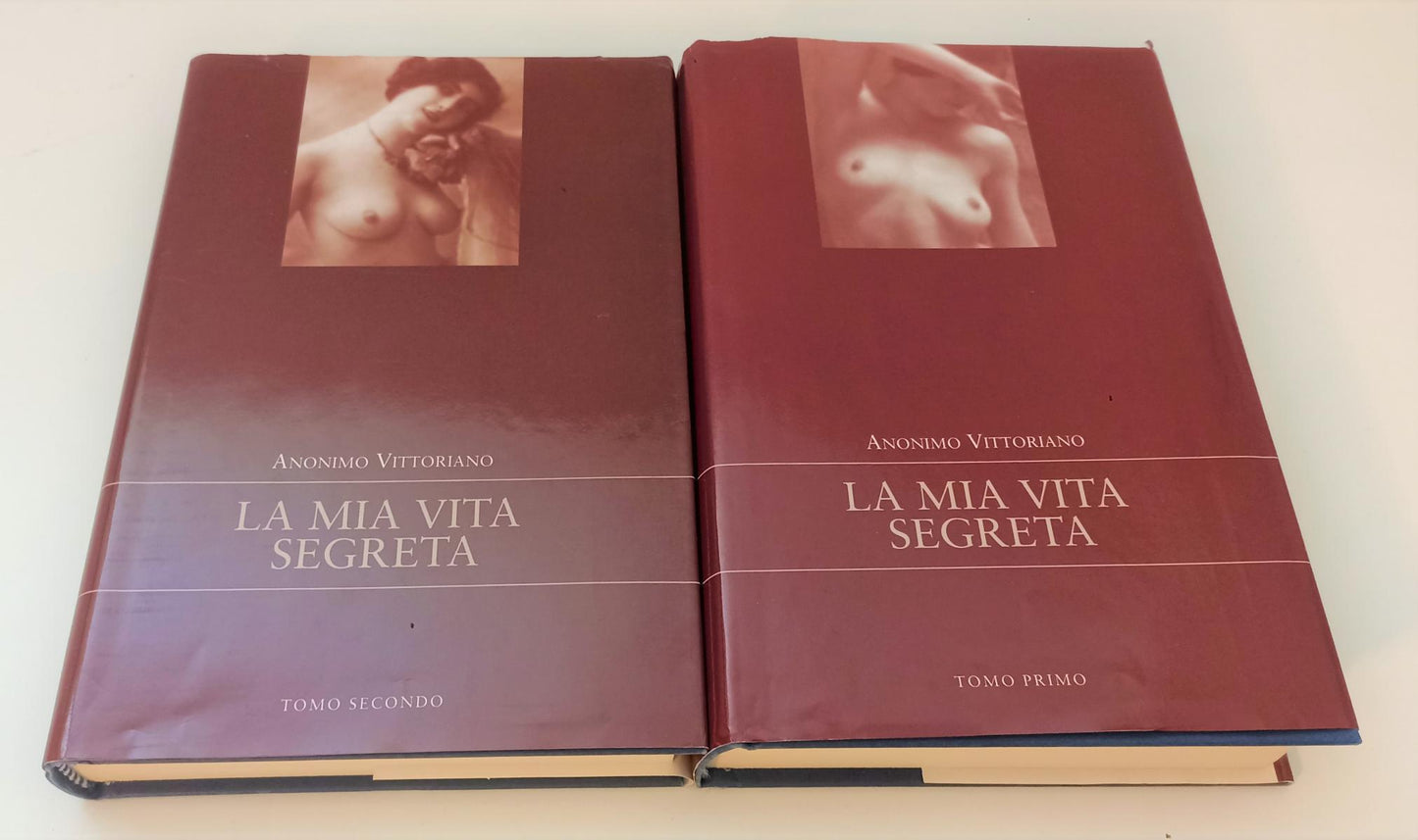 LX- LA MIA VITA SEGRETA COFANETTO 2 VOLUMI- ANONIMO VITTORIANO---- 2002- CS- XFS