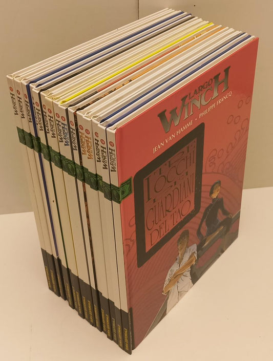 FV- LARGO WINCH 1/15 COMPLETA - VAN HAMME FRANCQ- EURAMASTER TUTTOCOLORE- C- C24