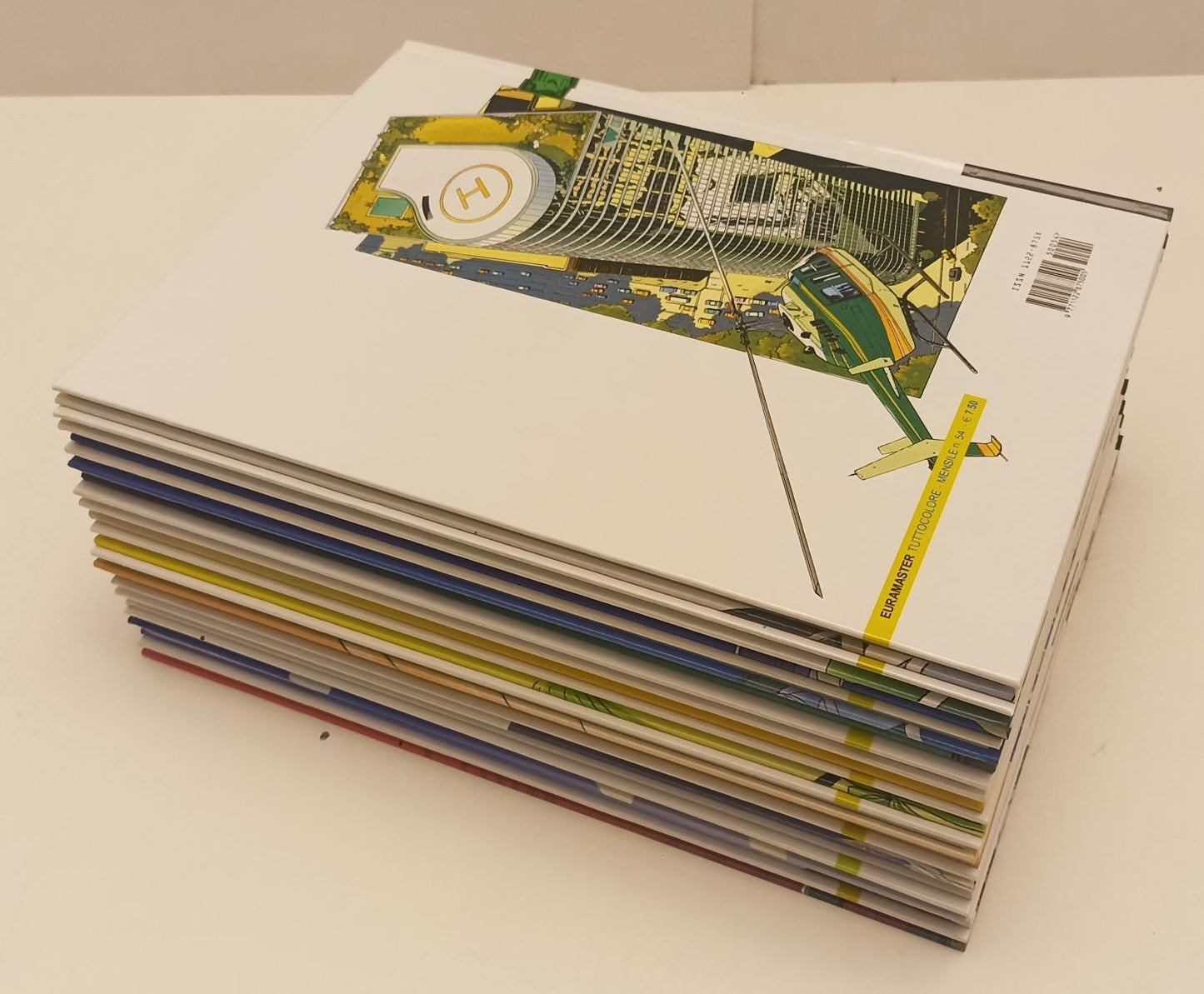 FV- LARGO WINCH 1/15 COMPLETA - VAN HAMME FRANCQ- EURAMASTER TUTTOCOLORE- C- C24