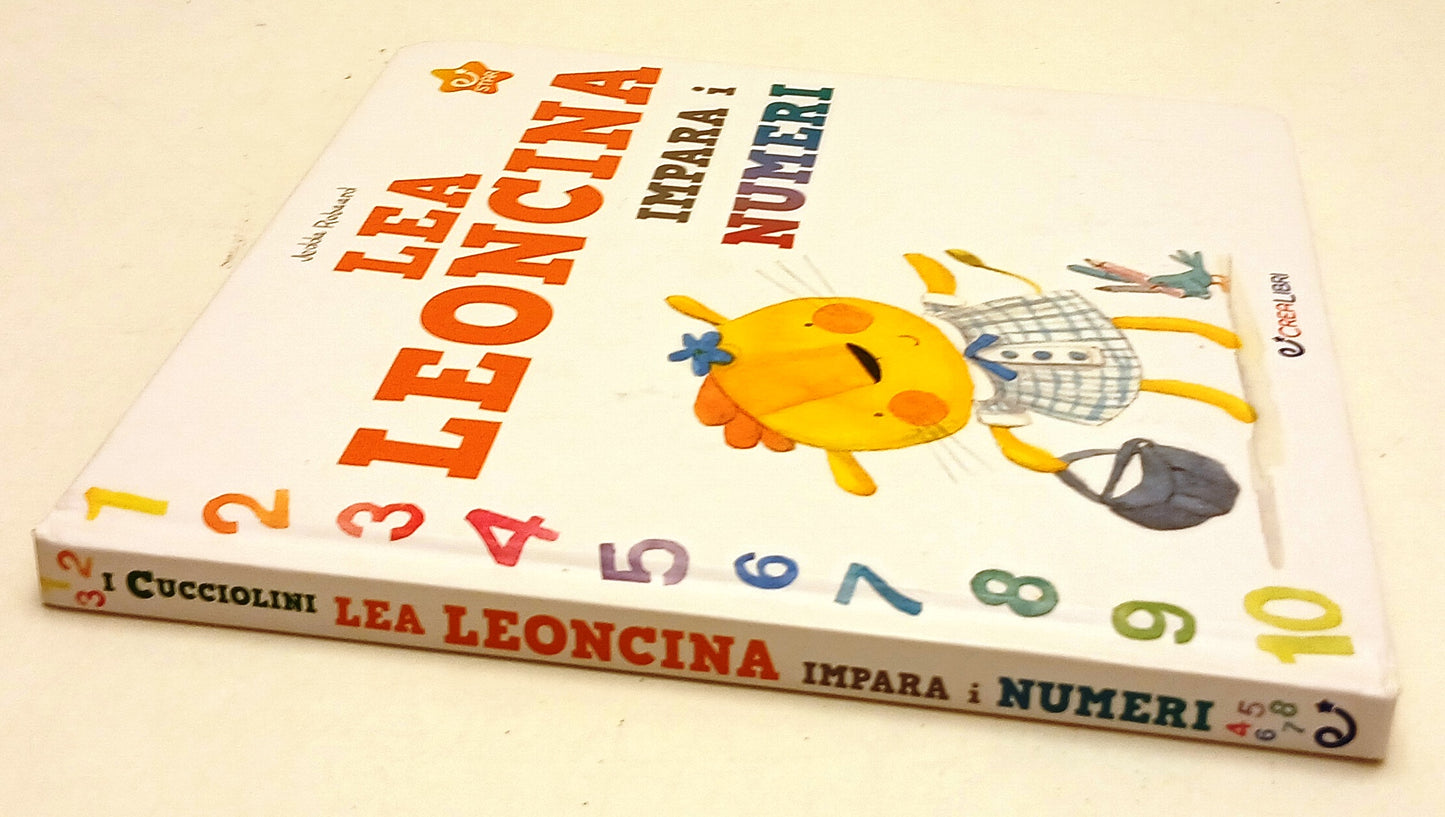 LB- LEA LEONCINA IMPARA I NUMERI - JEDDA ROBAARD - CREALIBRI --- 2017- C- YFS597