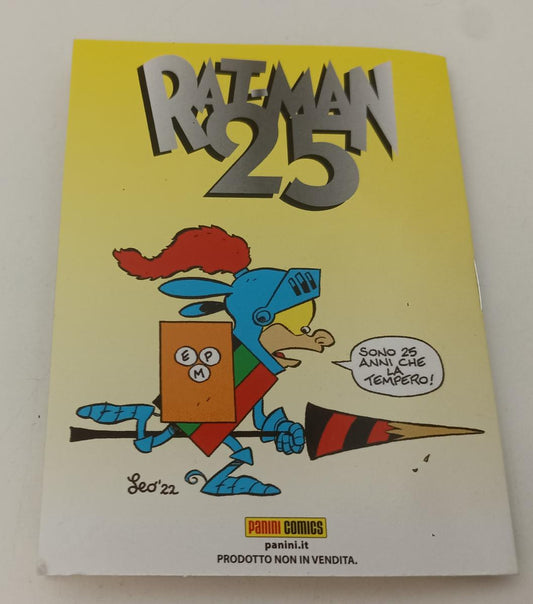 FC- RAT-MAN LEGAMI DI SANGUE 25 ANNIVERSARIO tiratura limitata Panini - RVSa45